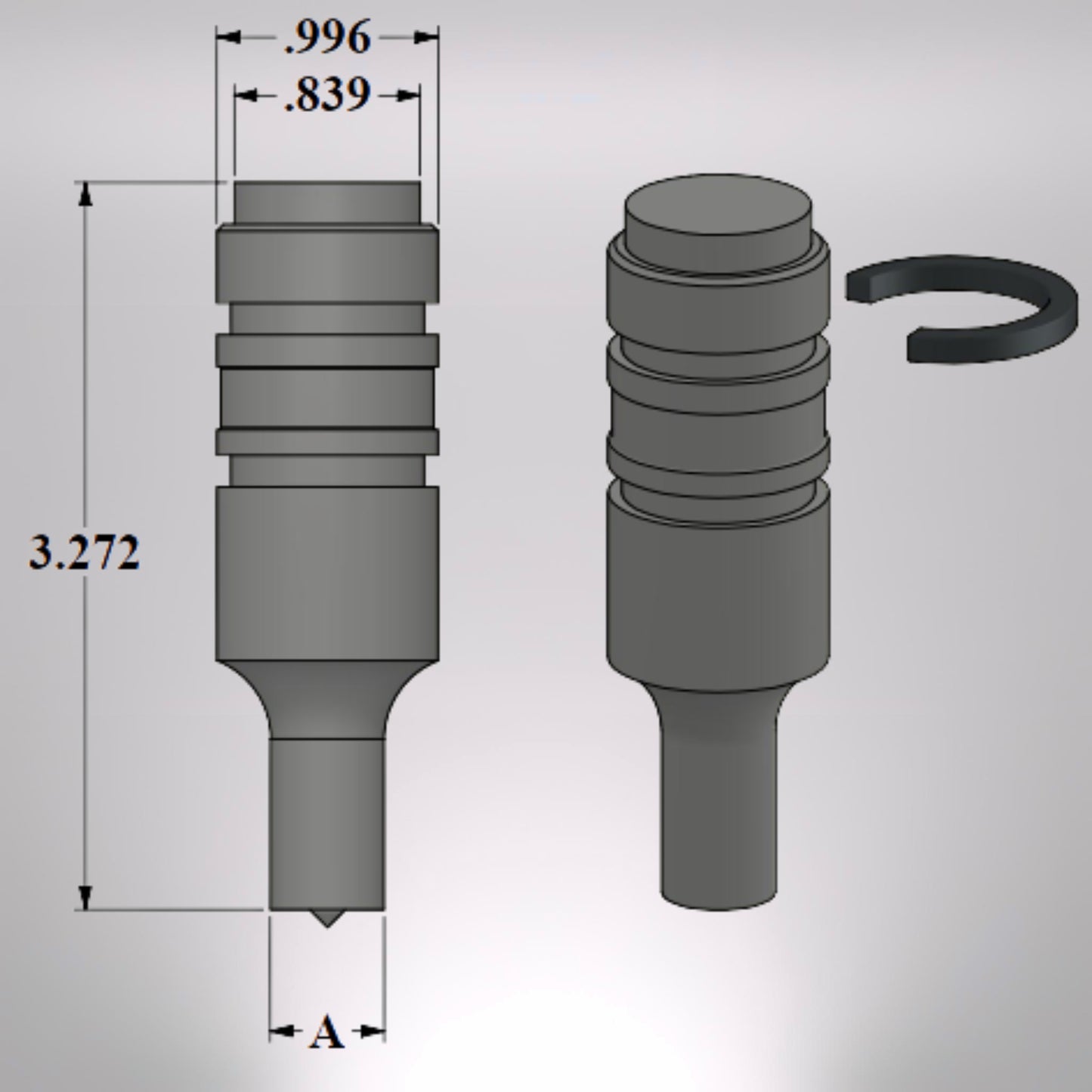 #20 Round Punch Metric