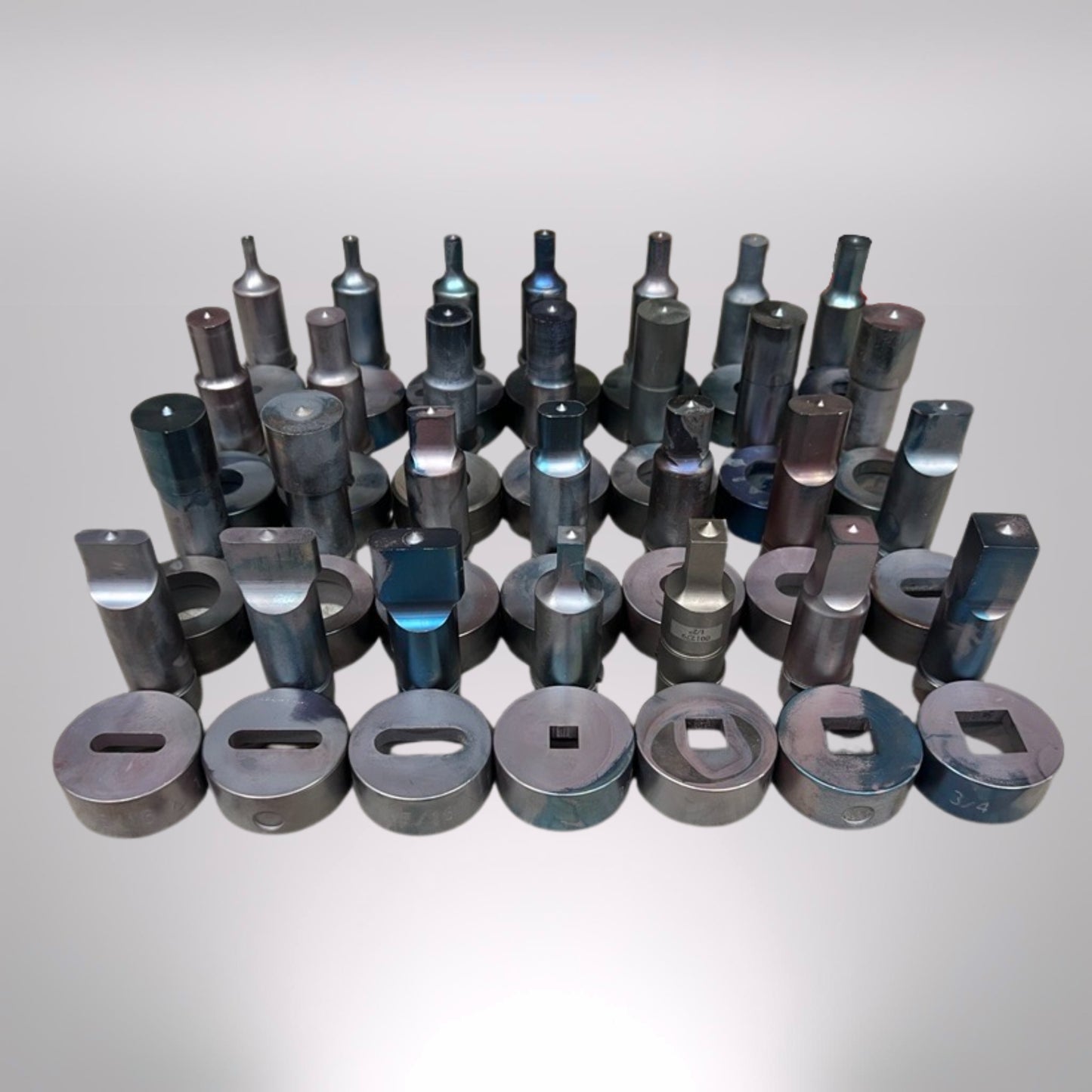 #20 Deluxe Punch & Die Package - 28 Sets