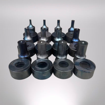 #40 Round Punch & #82 Die Package - 12 Sets (Metric Sizes)