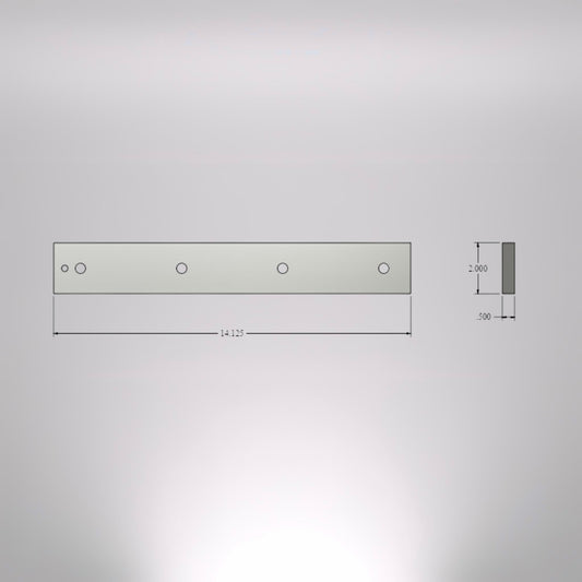 14" Metric FI Bar Blade (#015333)