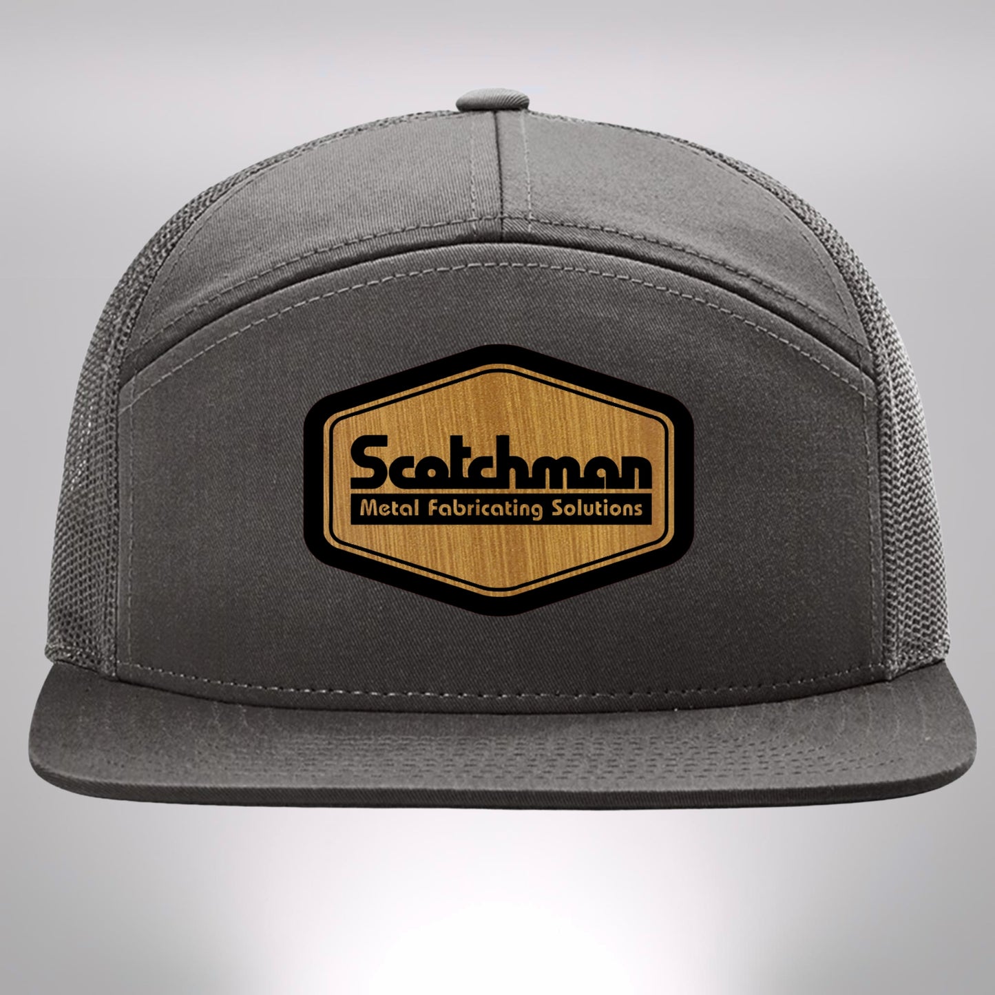Scotchman Industries Flat Bill Hat Charcoal
