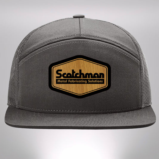 Scotchman Industries Flat Bill Hat Charcoal