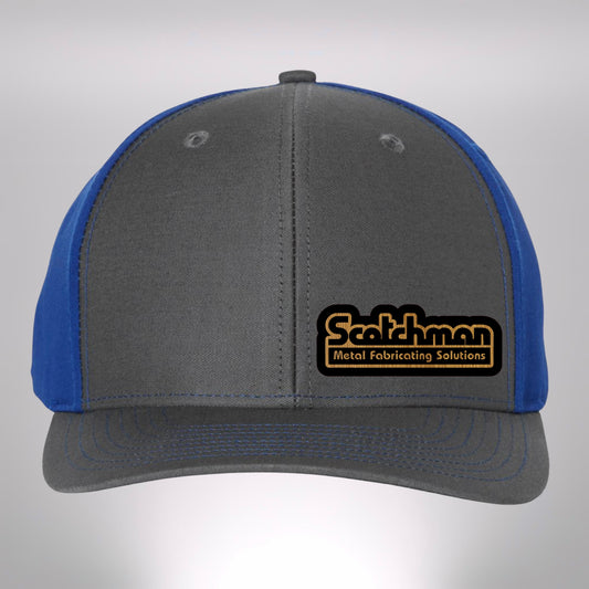 Scotchman Industries Hat Charcoal/Royal Blue