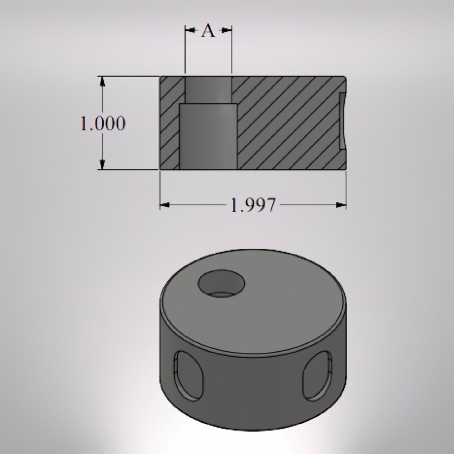 #82 Round Offset Dies