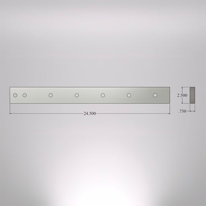 24" 3/4 Bar Blade (#033175)