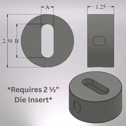 #86 Oval Die
