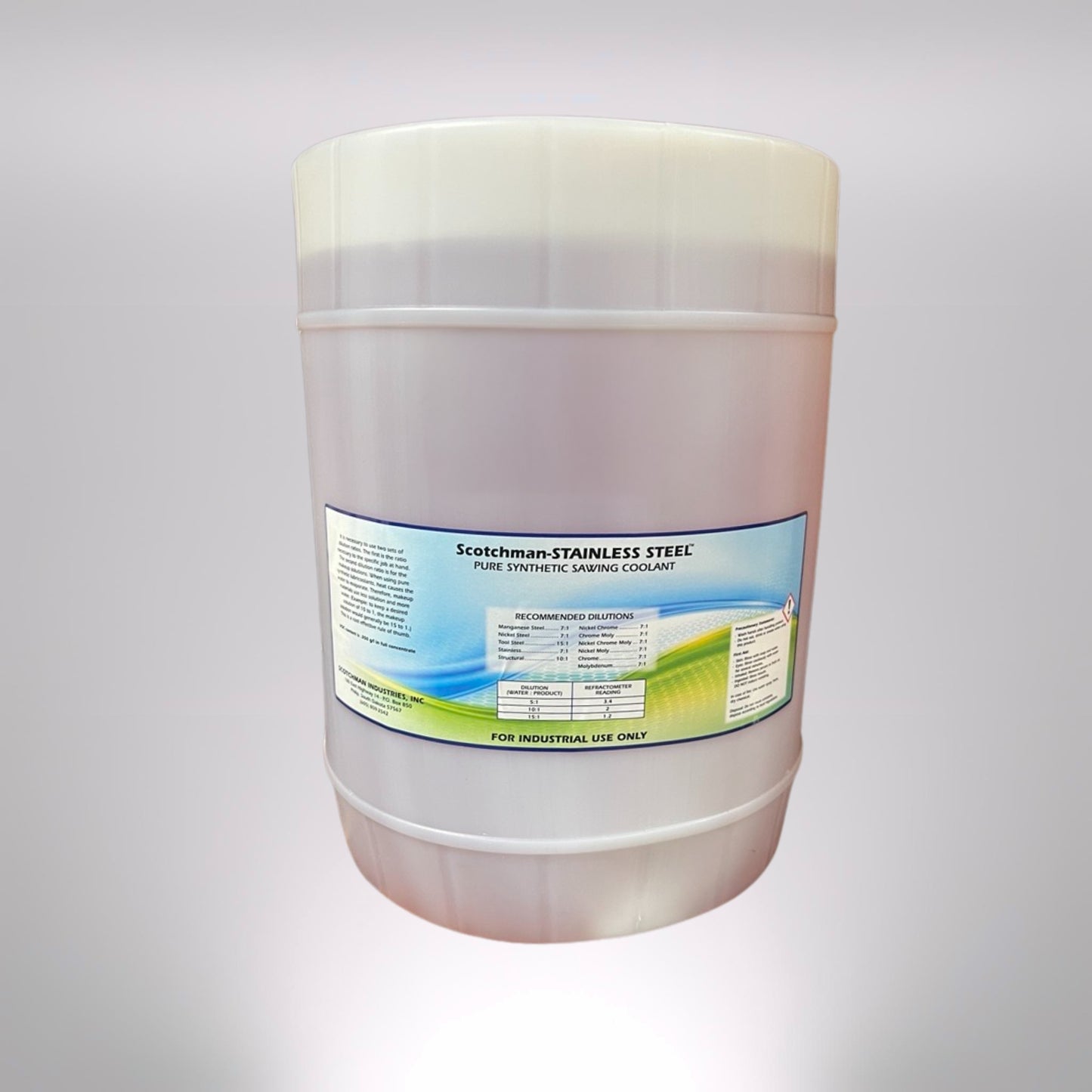 Synthetic Sawing Coolant - Stainless Steel (5 Gallon)